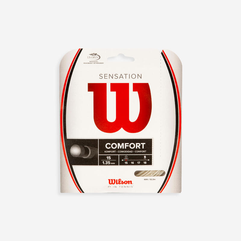 Wilson Multifaser Tennissaite 1,35 mm - Sensation weiss