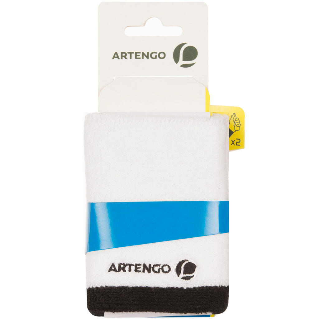 POIGNET TENNIS ARTENGO TP 100 XL BLANC NOIR