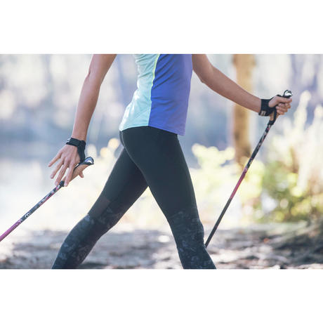 Pw P900 Nordic Walking Poles Blackyellow Newfeel