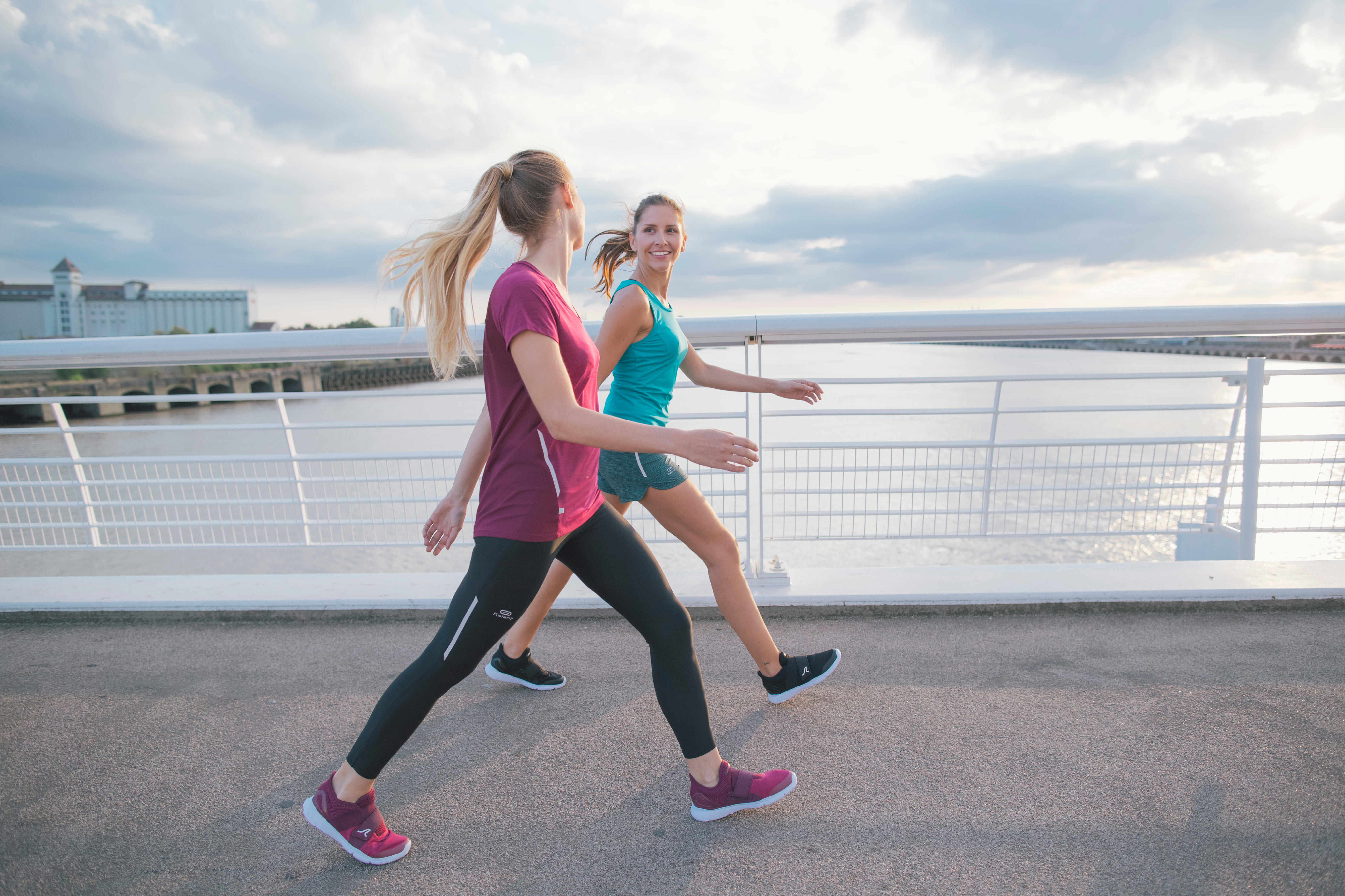 Walking Shoes for women soft 180 - Purple/Pink