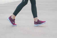حذاء Soft180 شبكي أرجواني/وردي للسيدات لأغراض المشي