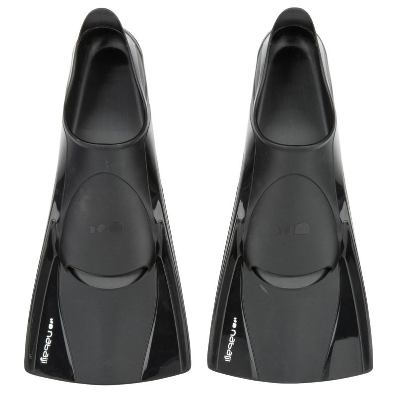 ЛАСТЫ ДЛЯ ПЛАВАНИЯ КОРОТКИЕ ЧЕРНЫЕ SILIFINS - Decathlon