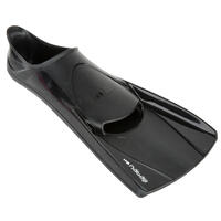 Silifins Short Swim Fins - Black