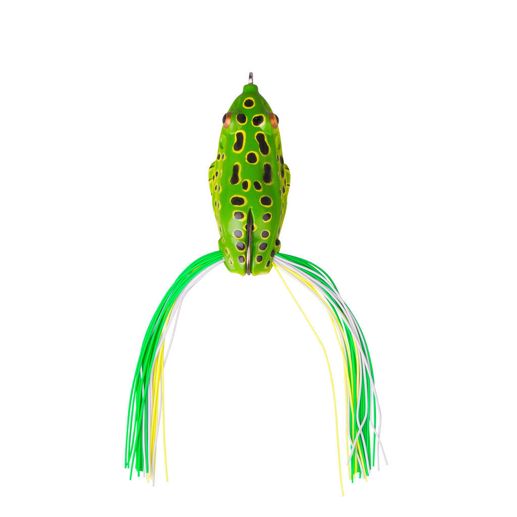 Rybárska nástraha 3D Skirt Frog 7,5 cm zelená