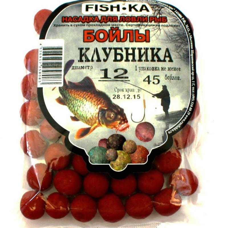 

БОЙЛЫ FISHKA КЛУБНИКА, 314005