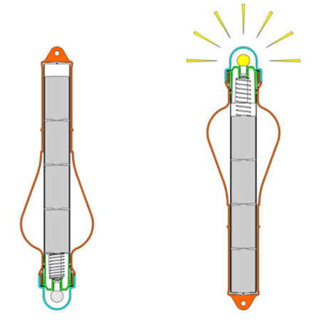 Sailing Lifebuoy Light with Battery