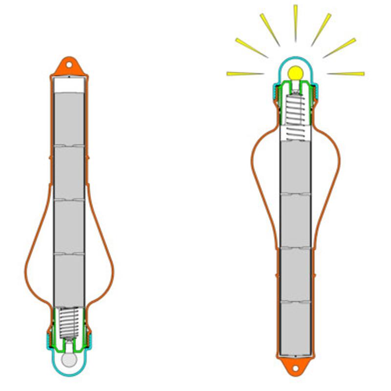 Lampe bateau à retournement