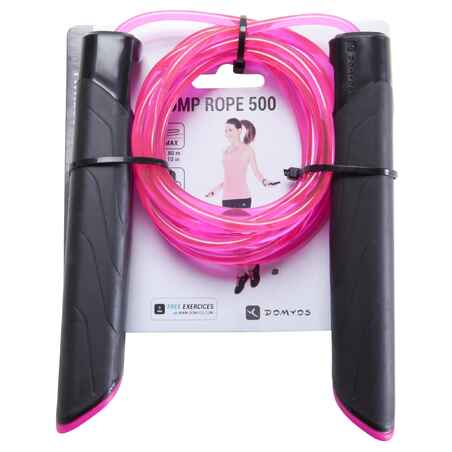 500 Adult Skipping Rope - Pink