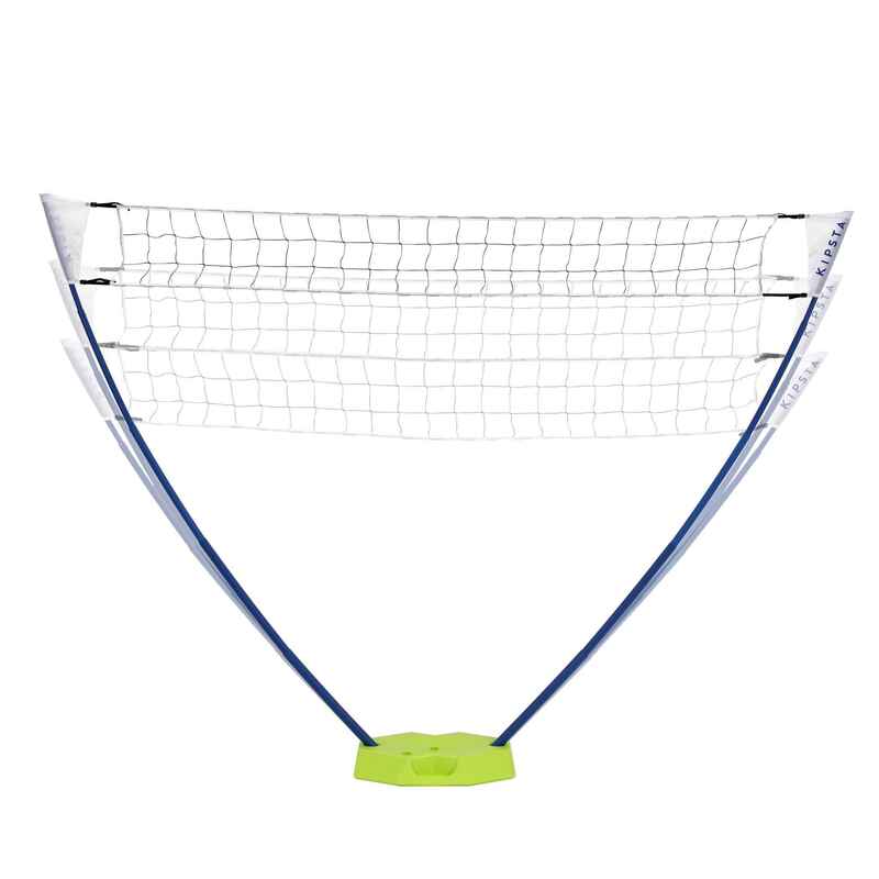 BV 100 Volleyball and Beach Volleyball Net - Yellow