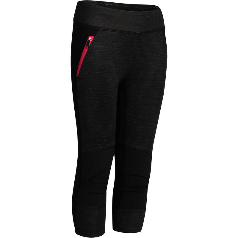 Legging de randonnée enfant Hike 500 gris