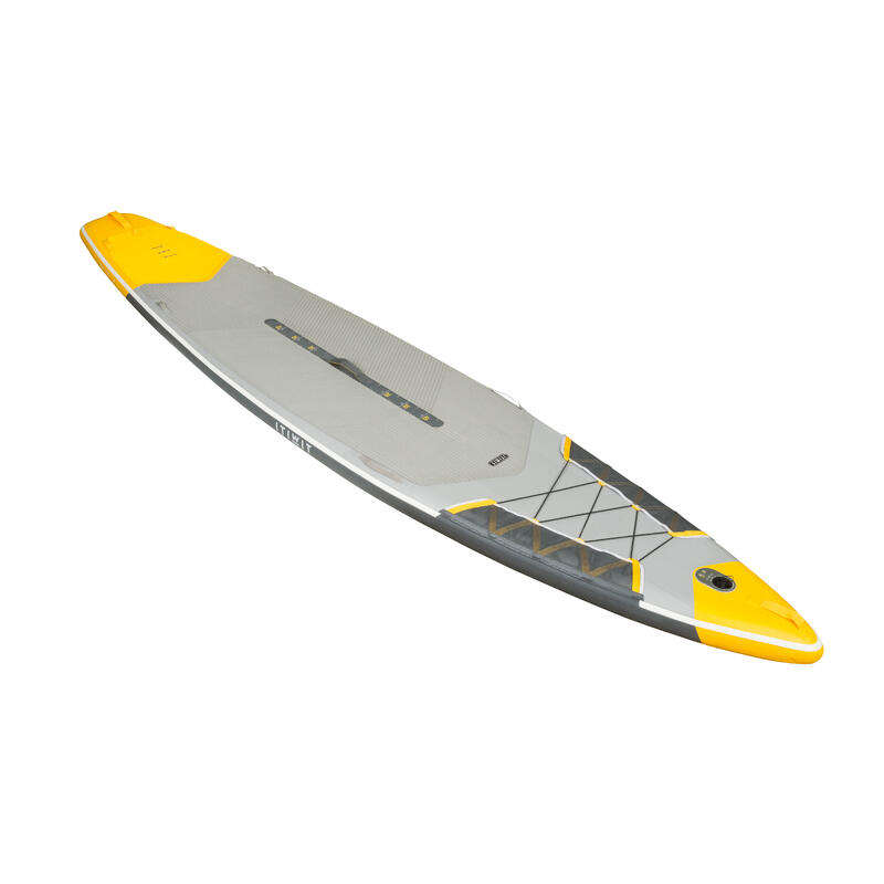 Touring Inflatable StandUp Paddle Board 500 12'6 32" Yellow
