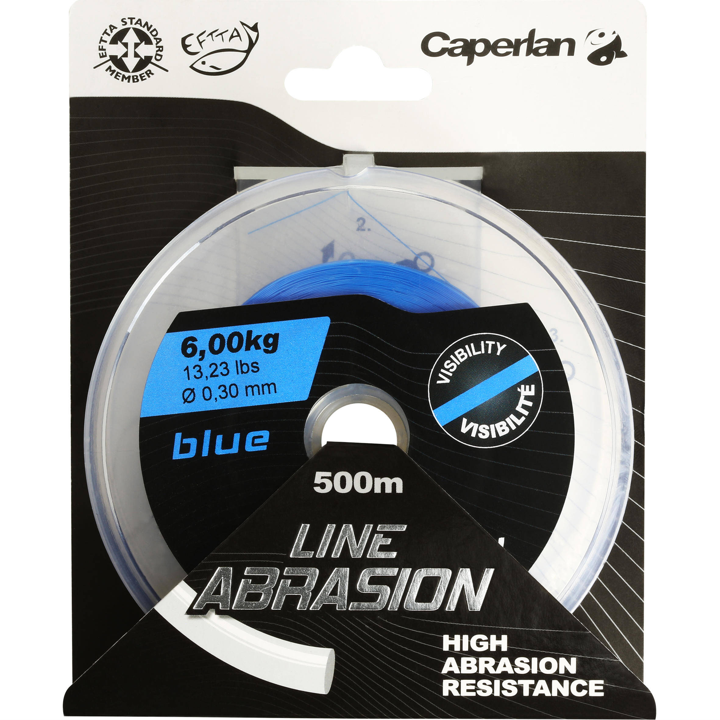 LINE ABRASION BLUE 500 M fishing line -  2