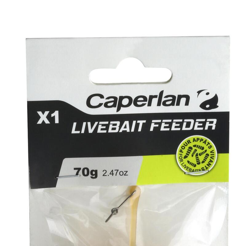 Feeder Fermé , LIVEBAIT'FEEDER X1 70 Gr