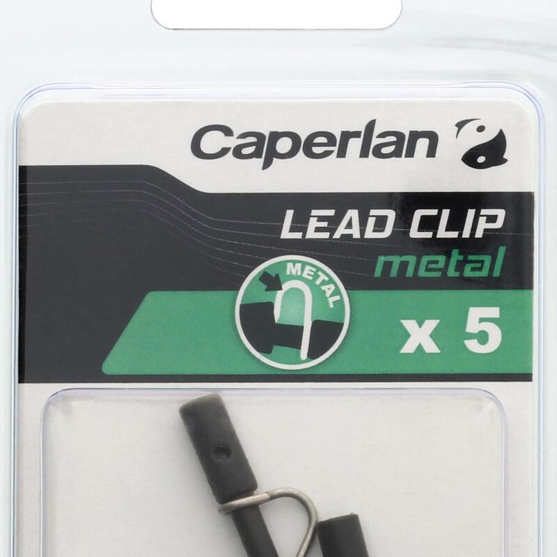 Lead Clip Plumb Metal Pescuit la Crap 