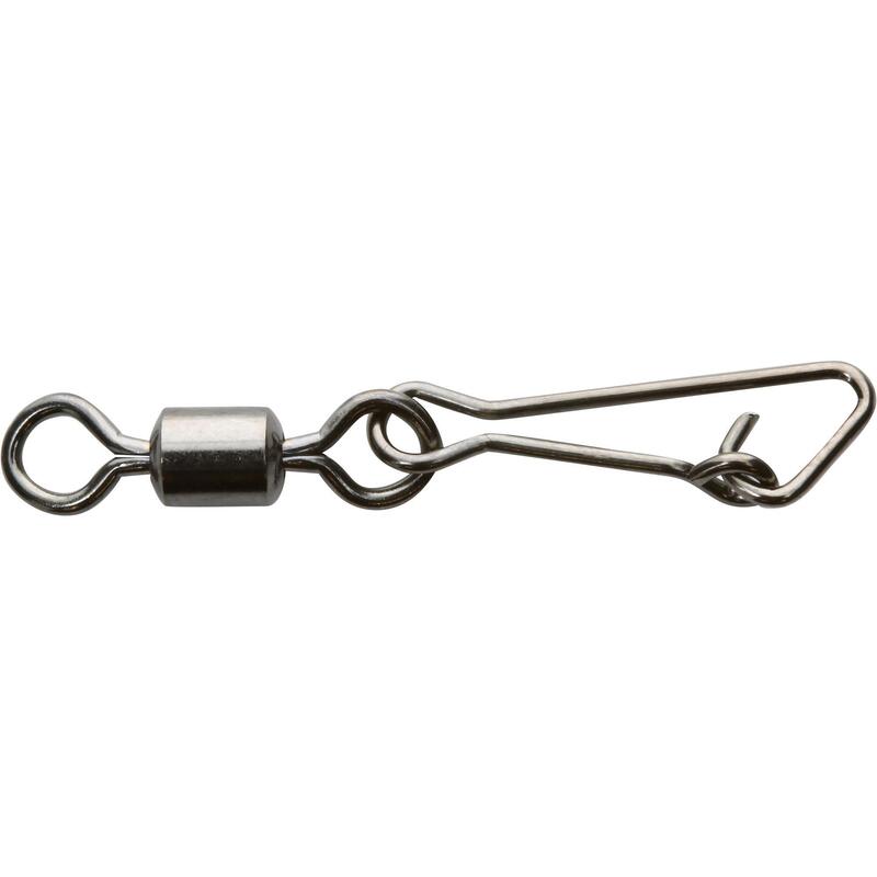 Wirbel mit Karabiner Quick Rolling Snap Black N