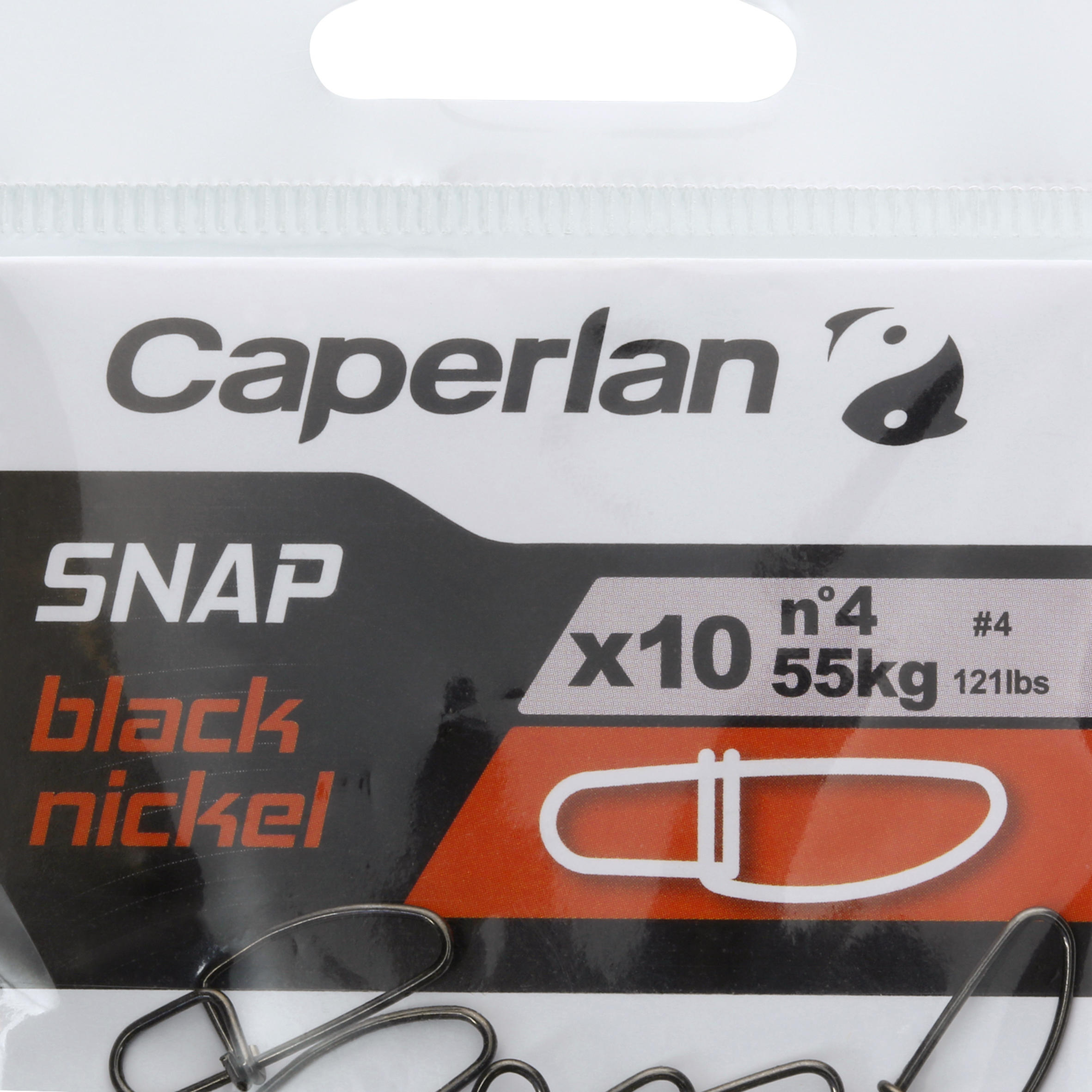 Fishing Snap - Black Nickel (10 pack)