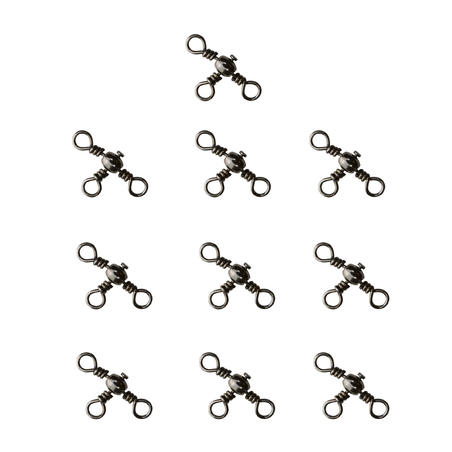 Вертлюжок для рыбной Black nickel x10 