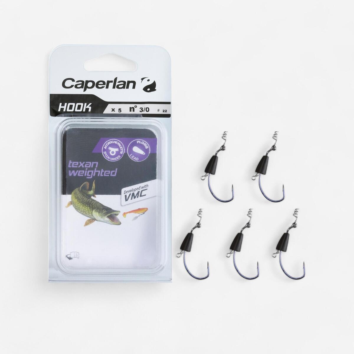HAMEÇON TEXAN PÊCHE HOOK TEXAN WEIGHTED 3/0