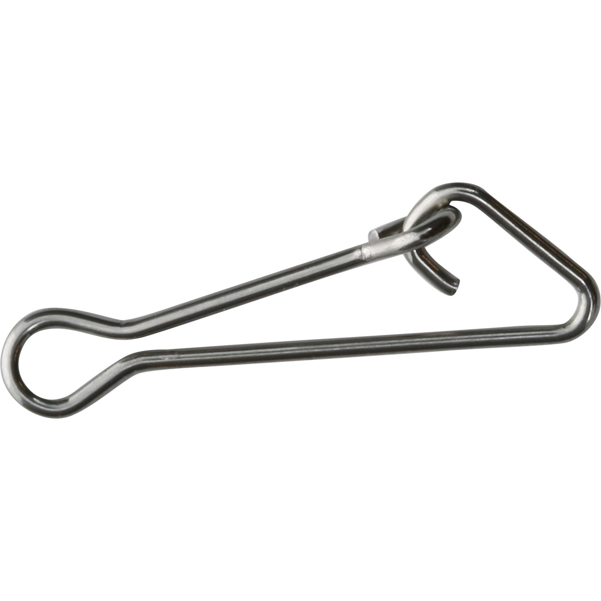 QUICK SNAP STAINLESS STEEL FISHING CLIP X10