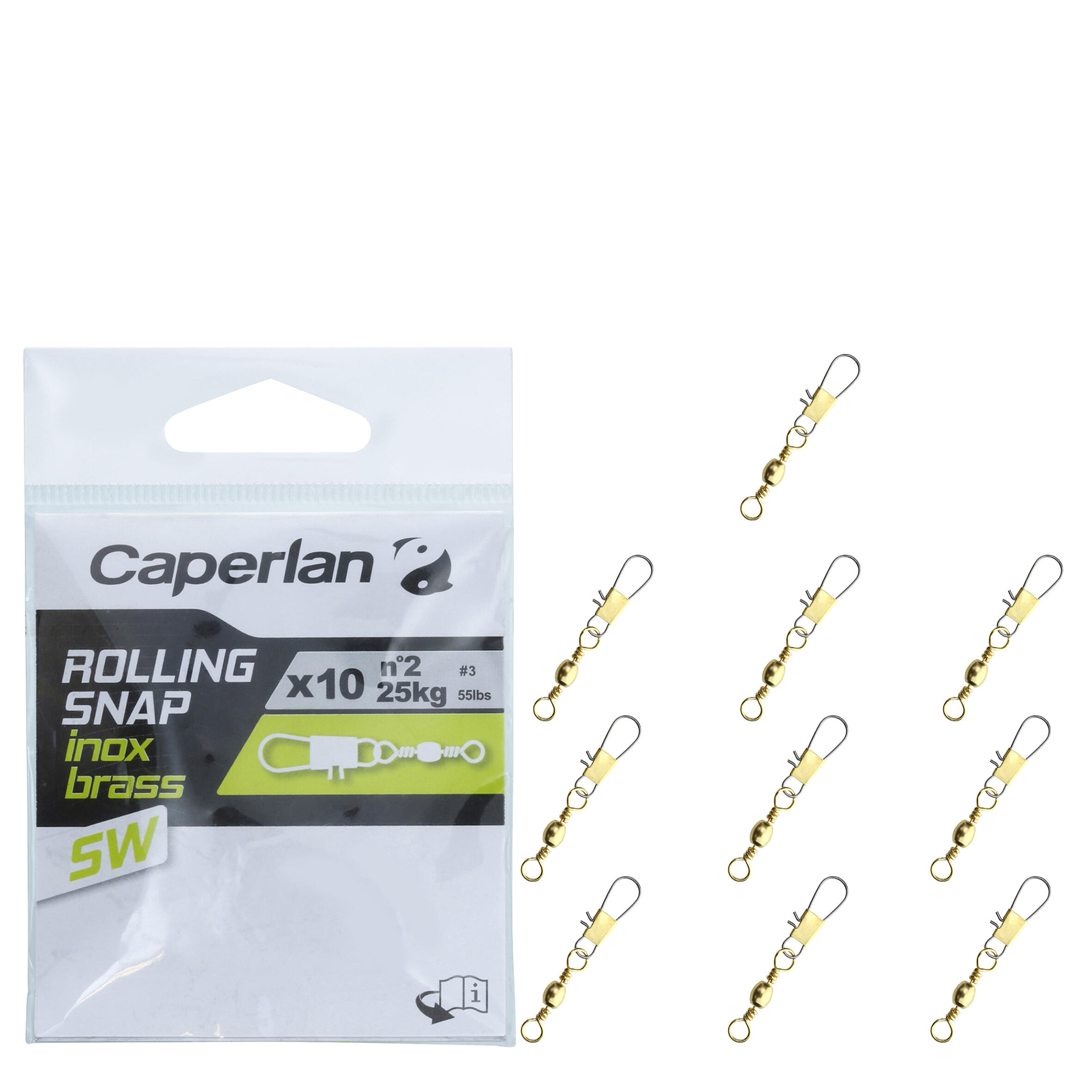 Agrafă Rolling Snap Inox SW