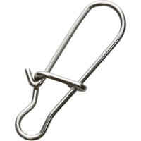 Fishing Stainless Steel Double Snap Clips x10