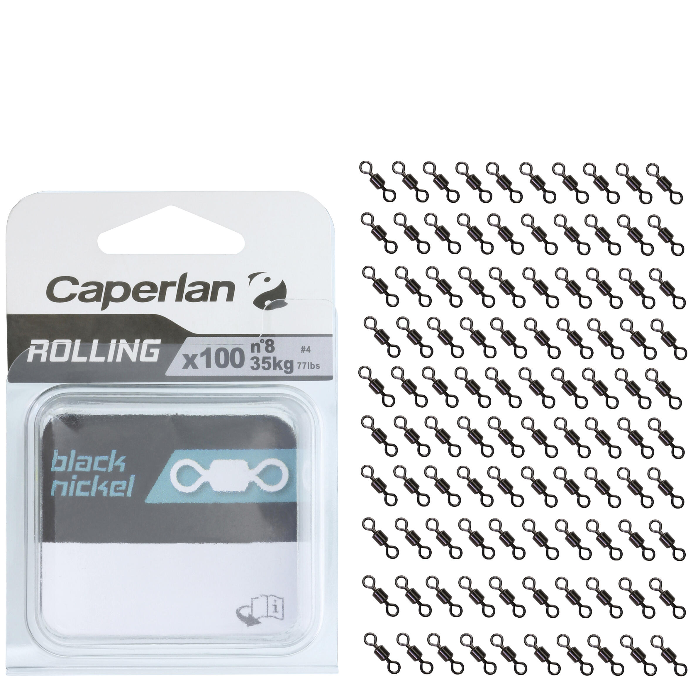 Agrafă Rolling Negru x100