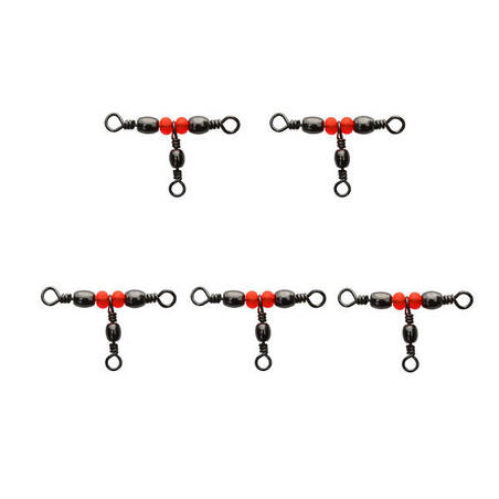 FISHING SWIVEL PATERNOSTER BLACK NICKEL SW X5