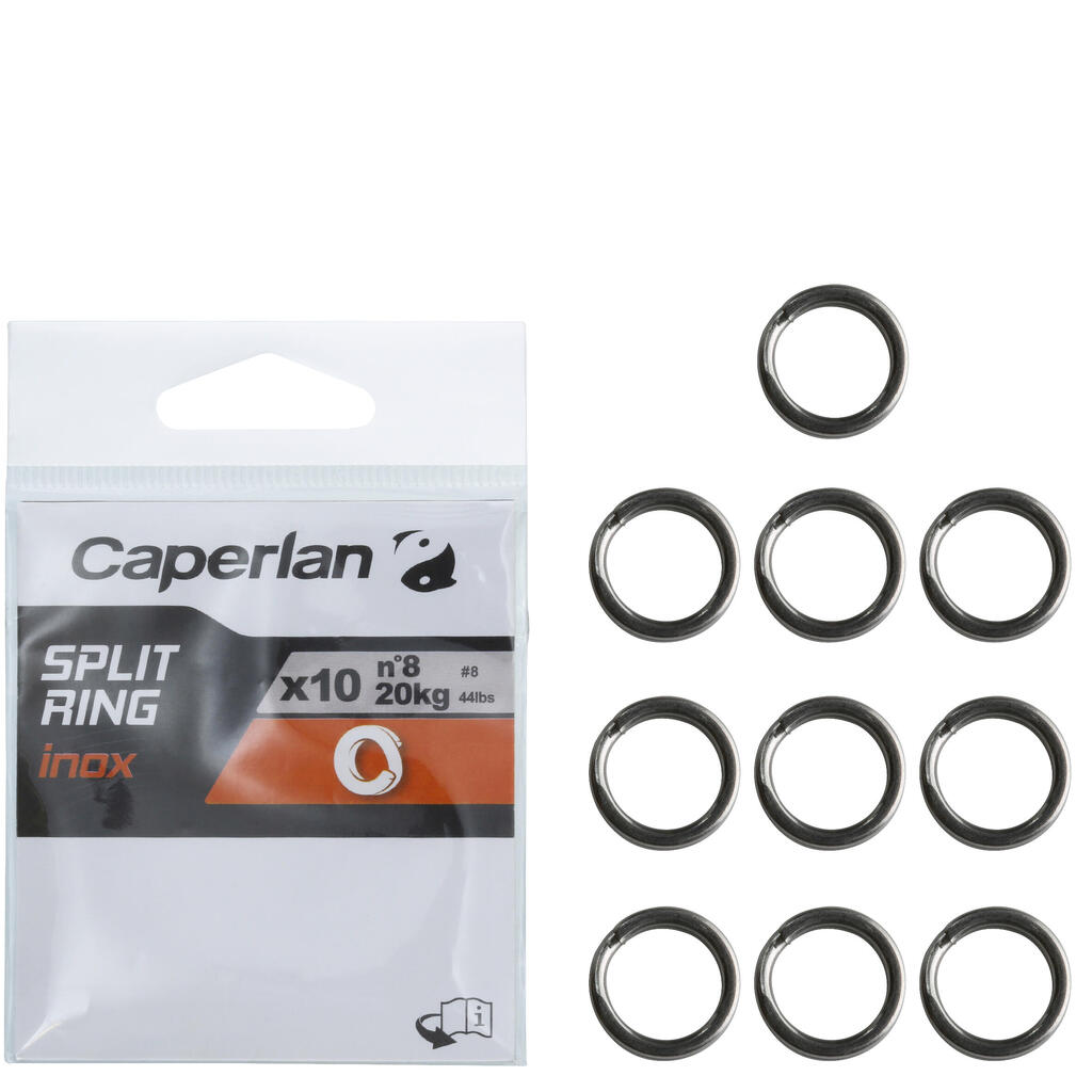 Fishing Split Rings Stainless Steel