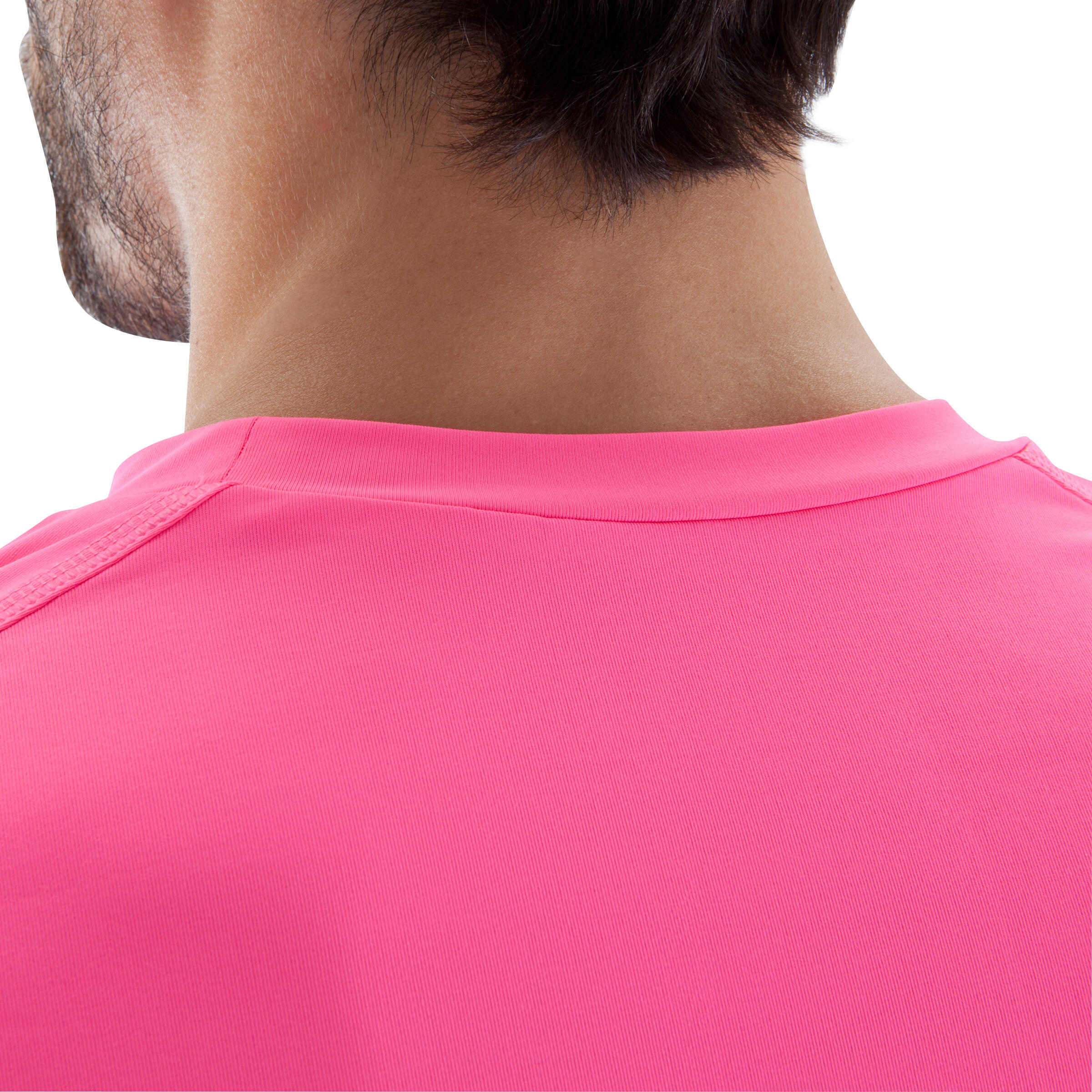 Keepdry 100 Adult Breathable Short Sleeve Base Layer - Pink Navy Blue 7/12