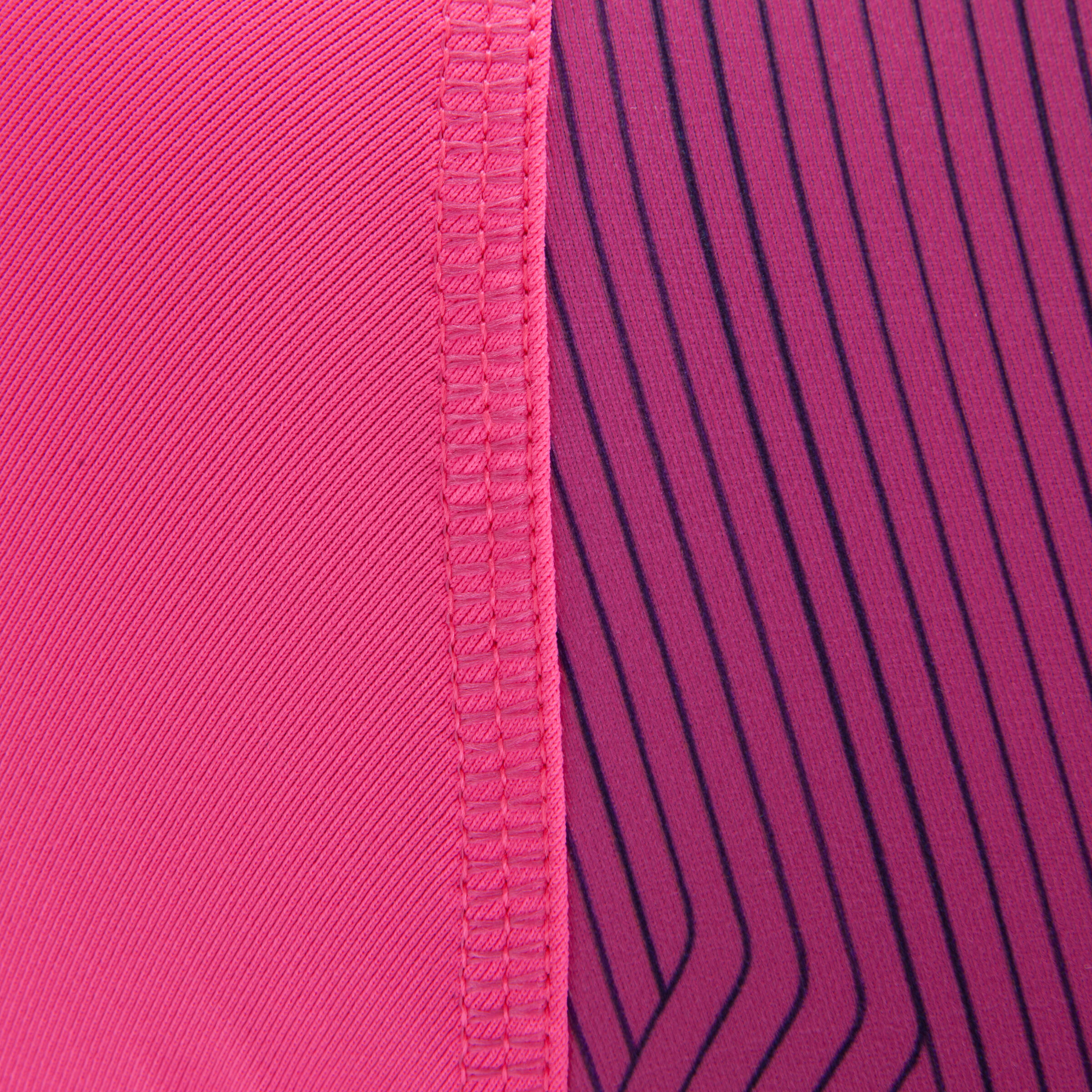 Keepdry 100 Adult Breathable Short Sleeve Base Layer - Pink Navy Blue 10/12