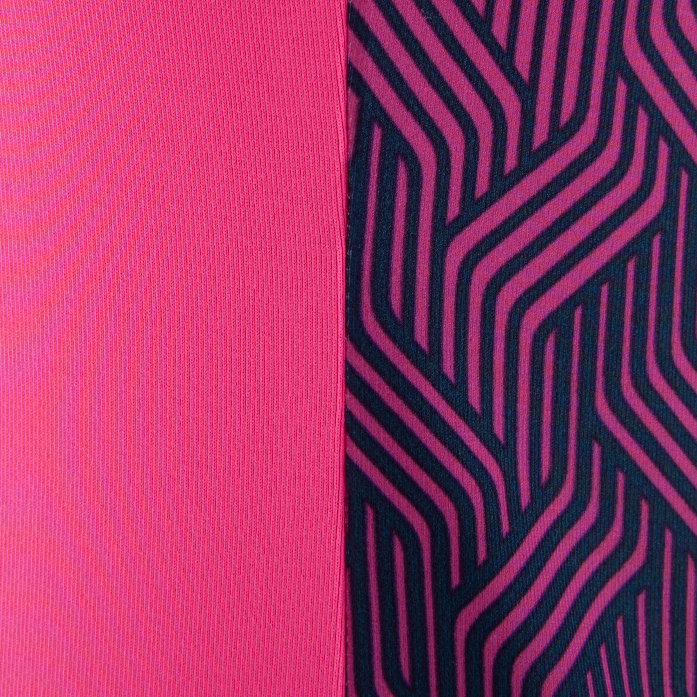 Keepdry 100 Adult Breathable Short Sleeve Base Layer - Pink Navy Blue 8/12