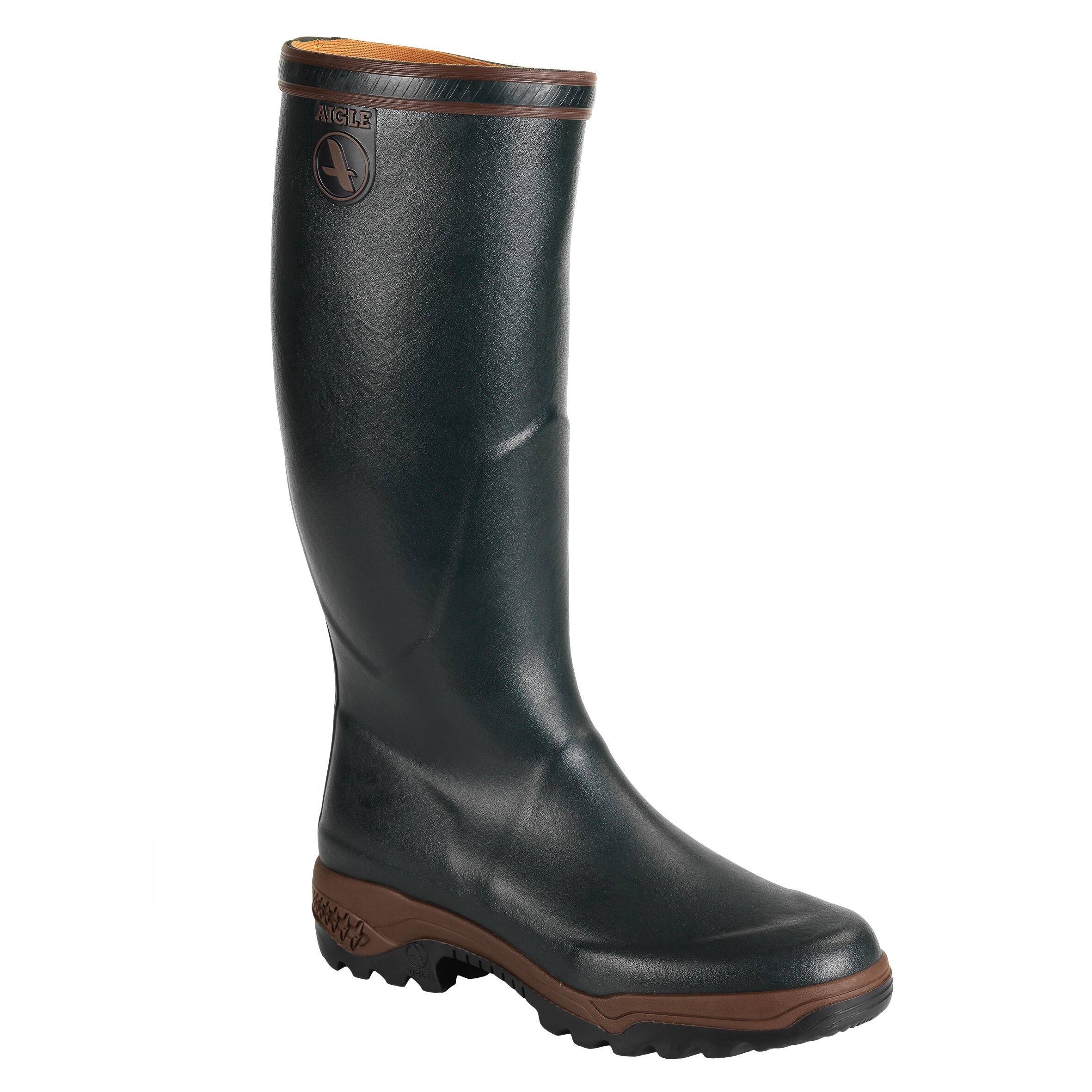 Bottes chasse Aigle Parcours 2 vert 