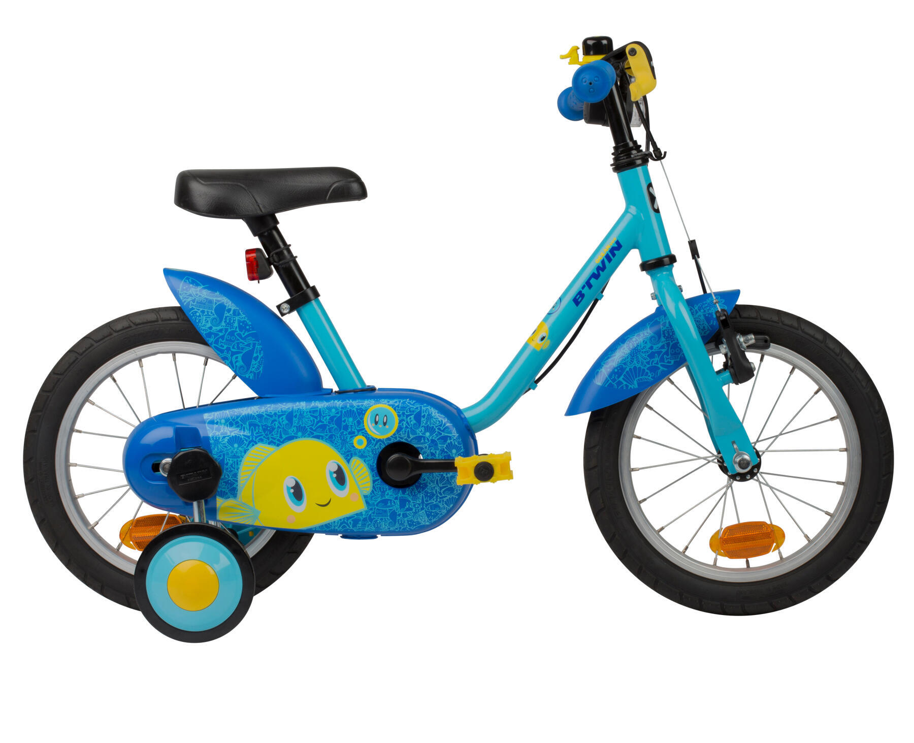 Poignée bleu velo enfant