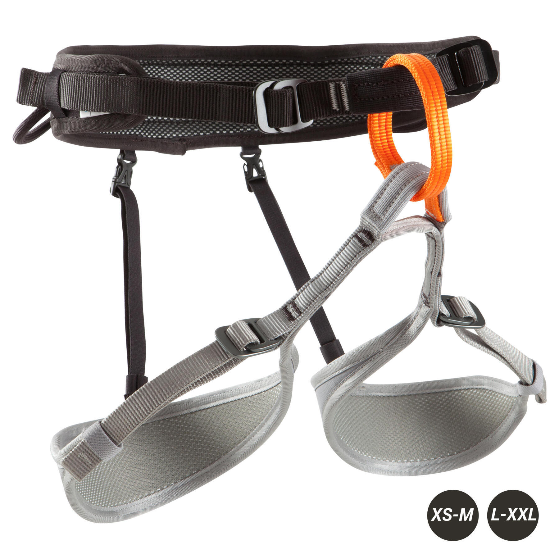 CLIMBING AND MOUNTAINEERING HARNESS - ROCK