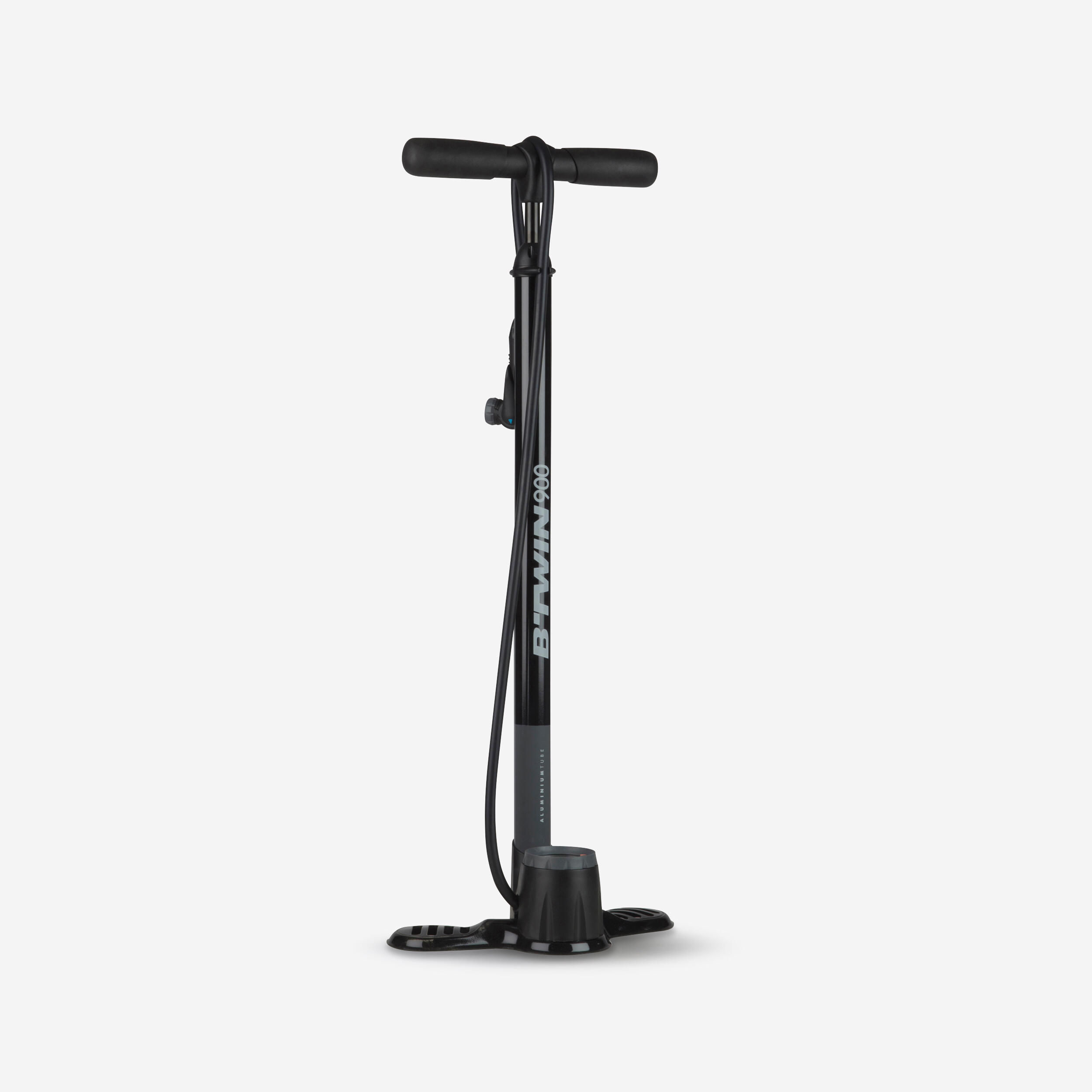 Foot Bike Pump - 900 Black - RIVERSIDE