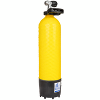 Bouteille de plongée sous-marine 6 litres 230 bars jaune