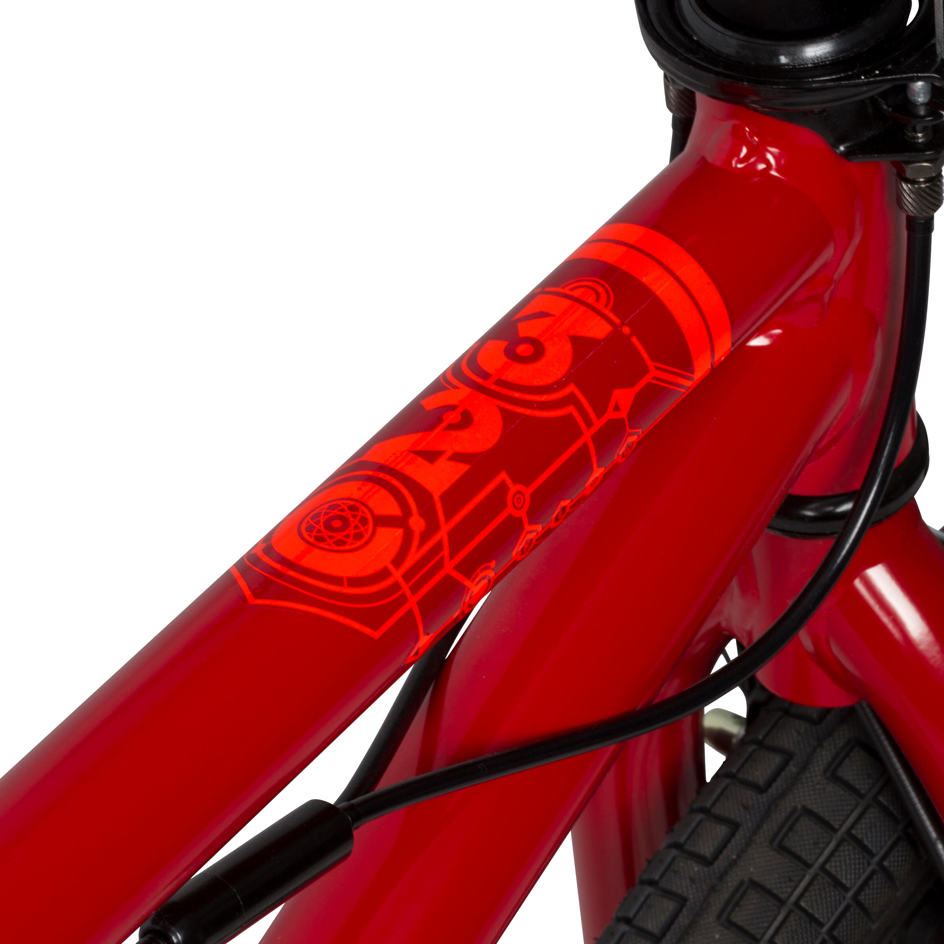 BMX ENFANT WIPE 320 ROUGE Decathlon