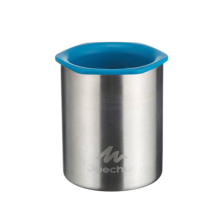 Stainless steel anti-scald hiking mug 0.25 L