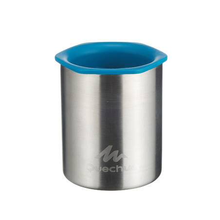 Tasse Camp Du Randonneur Mh500 Inox Anti Brulure 0 25 Litre Decathlon