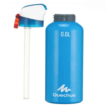 0.6L Quick-Opening Aluminium Bottle - Blue