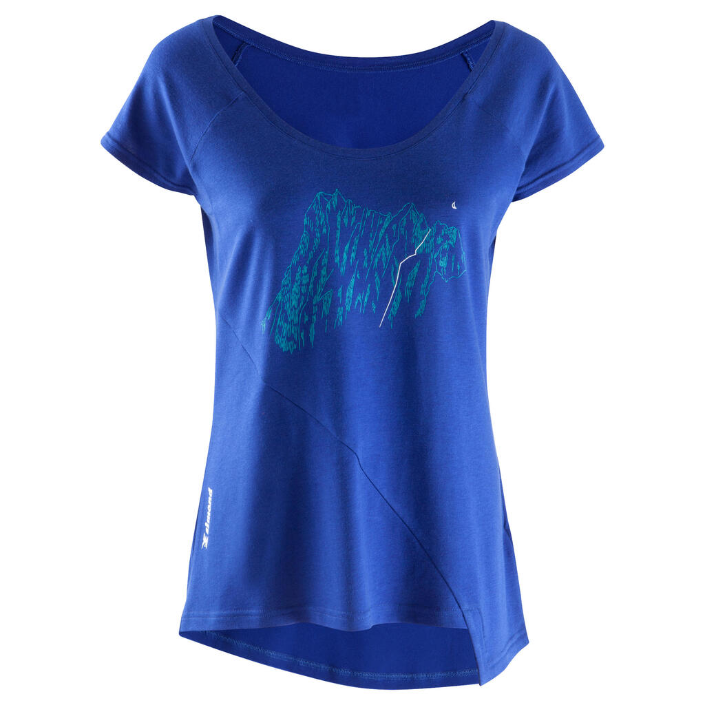 Jorasses Women's Short Sleeve T-Shirt - Dark Indigo 