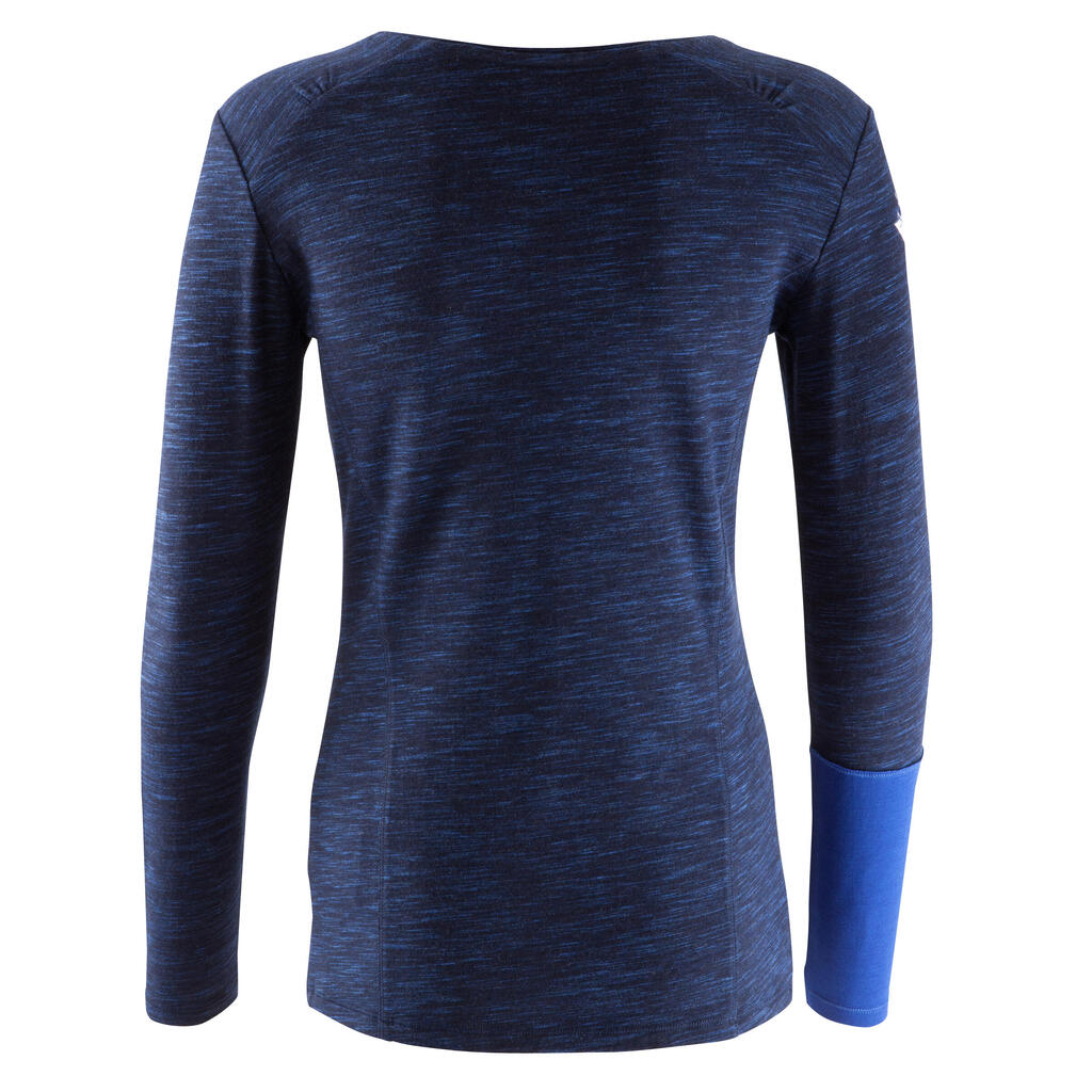 Choose You Playground Women's Long Sleeve T-Shirt - Dark Indigo