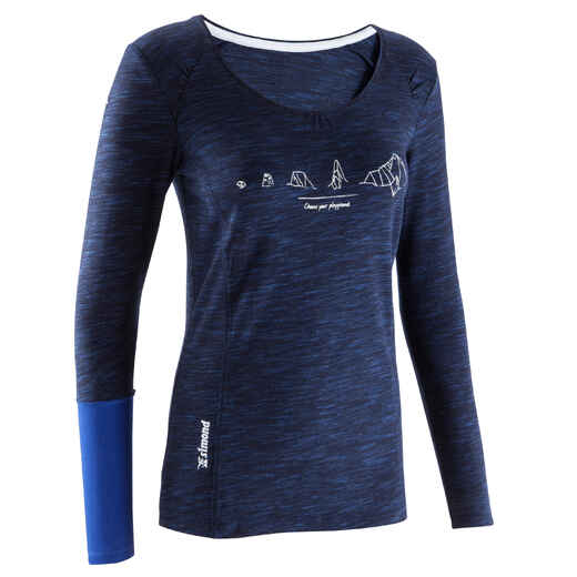 
      Choose You Playground Women's Long Sleeve T-Shirt - Dark Indigo
  