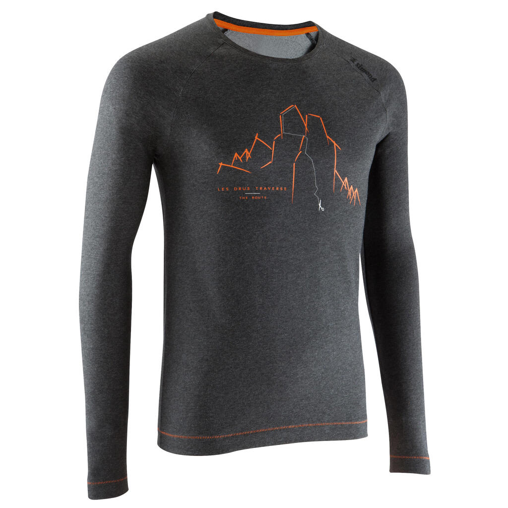 Kletter Shirt langarm Aiguille du Dru Herren