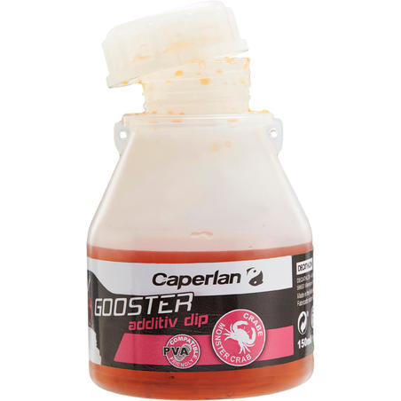 Прикормка для ловли карпа GOOSTER ADDITIV DIP КРАБ 200 МЛ