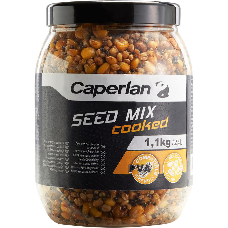 Graines pour pêche de la carpe SEED MIX 1,5 L Graines pour pêche de la carpe SEED MIX 1,5 L
