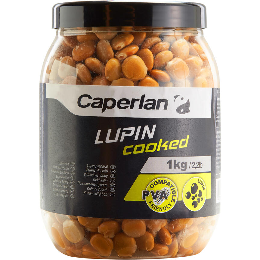 Graine pêche de la carpe LUPIN non cuit 3KG Caperlan Decathlon