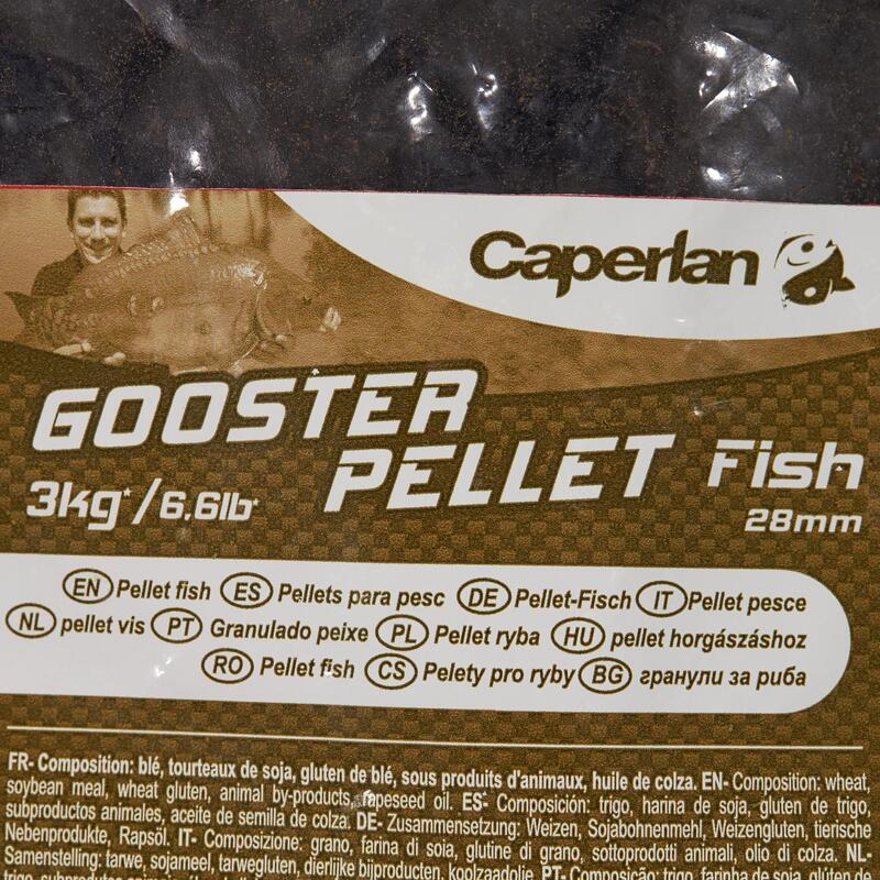 PELLETS pêche du silure et de la carpe GOOSTER FISH 28MM 3kg