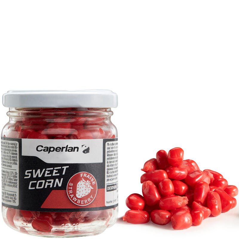 Graine pêche de la carpe MAIS SUCRÉ FRAISE 125 g Graine pêche de la carpe MAIS SUCRÉ FRAISE 125 g