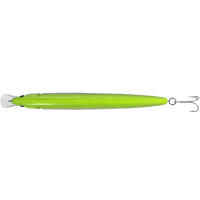 Saxton Slim 125 Sea Fishing Plug Bait Holo Lemon